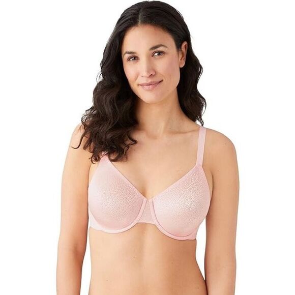 Wacoal NWT Back Appeal Underwire Bra Crystal Pink Bra 40DDD - Picture 3 of 7